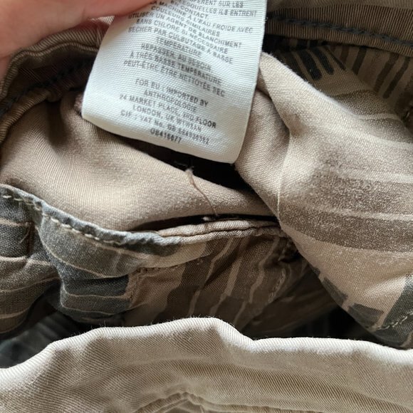 Anthropologie Pilcro and the Letterpress Hyphen Stretch Pants Jeans Womens Sz 27 - Picture 10 of 11